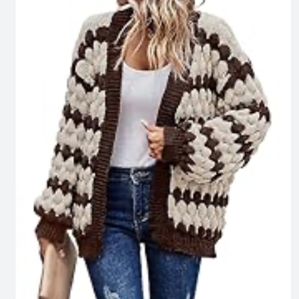 Kirundo Oversized Cardigan Sweater M